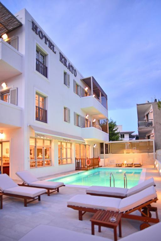 Erato Hotel Agia Marina  Bagian luar foto