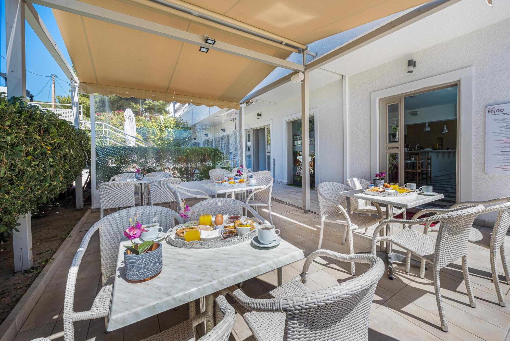 Erato Hotel Agia Marina  Bagian luar foto